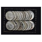 Roll of Mixed Silver Kennedy Half Dollars