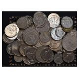50+ Mixed Foreign Coins Non-Silver