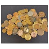 100+ Mixed Medallions and Tokens