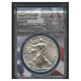 2021 Type 1 ASE Silver Eagle ANACS MS 70