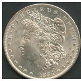 1884-O Morgan Silver Dollar