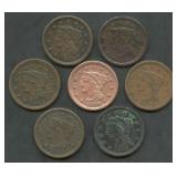 7- Mixed Braided Hair Large Cents