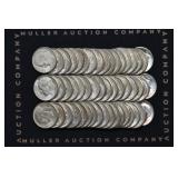Roll of 1954-S Roosevelt Silver Dimes AU/BU