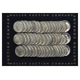 Roll of Mixed Roosevelt Silver Dimes AU/BU