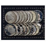 19- Mixed Proof Clad S-Mint Kennedy Half Dollars