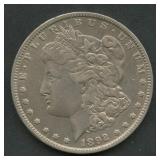 1892-O Morgan Silver Dollar