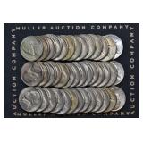 Roll of 1951-S Jefferson Nickels