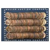 3- Rolls Mixed Lincoln Head Wheat Cents