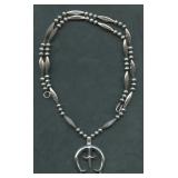 Squash Blossom Necklace .925 Silver 1.53 ozt