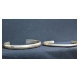 2- Mixed Bracelets .925 Silver 1.27 ozt