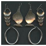 3 Sets of Earrings