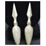 2 Sterling Silver Corn Skewers .925 .68 ozt