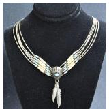 Carolyn Pollack Native American Necklace .925 Silv