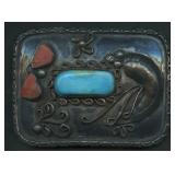 Belt Buckle .925 Silver 2.84 ozt TW