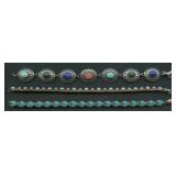 3- Mixed Bracelets .925 Silver 1.28 ozt TW