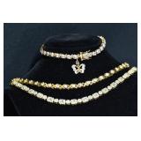 3- Mixed Bracelets .925 Silver .97 ozt TW