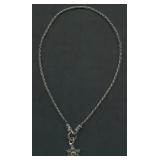 Barbara Bixby Necklace, .925 Silver 1.10 ozt TW
