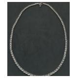 Necklace .925 Silver 1.05 ozt TW