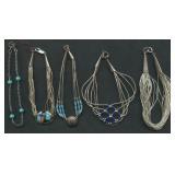 5- Mixed Bracelets .94 ozt TW