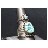 2- Mixed Rings Size 6 & 11, .925 Silver .51 ozt TW