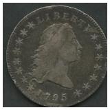 1795 Flowing Hair Silver Dollar