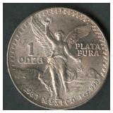 1983 Mexico Libertad .999 Silver 1 ozt