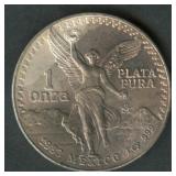 1983 Mexico Libertad .999 Silver 1 ozt