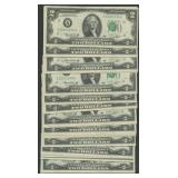 40- 1976 $2 Federal Reserve Notes FR-1935K