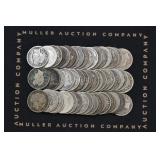 Roll of Mixed Liberty Head Barber Dimes