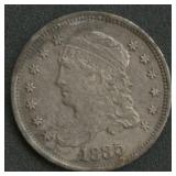 1835 Capped Bust Half Dime