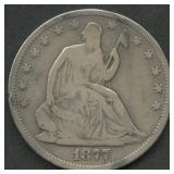 1877-CC Seated Liberty Half Dollar