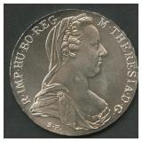 1780 Austria Maria Theresia 1 Thaler .833 Silver