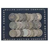 25- Mixed Copper-Nickel Indian Head Cents