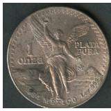 1984 Mexico Libertad .999 Silver 1 ozt