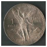 1984 Mexico Libertad .999 Silver 1 ozt