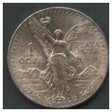 1984 Mexico Libertad .999 Silver 1 ozt