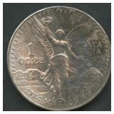 1984 Mexico Libertad .999 Silver 1 ozt