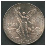 1984 Mexico Libertad .999 Silver 1 ozt