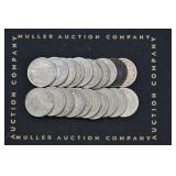 20- Mixed 1894-1896 Liberty Head V Nickels