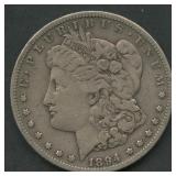 1894-S Morgan Silver Dollar