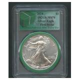 2024 ASE Silver Eagle PCGS MS 70