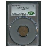 1909-S VDB Lincoln Head Cent CAC VF Details