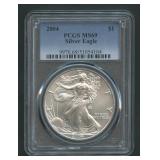 2004 ASE Silver Eagle PCGS MS 69