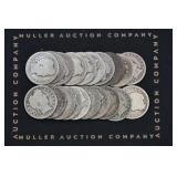 20- Mixed Liberty Head Barber Quarters