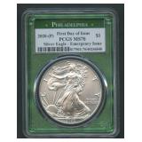 2020-P ASE Silver Eagle PCGS MS 70