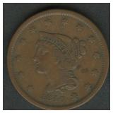 1840 Braided Hair Large Cents
