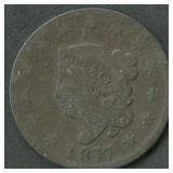 1817 13 Stars Coronet Head Large Cent