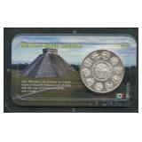 Mexican Silver Libertad in Littleton Holder