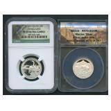 2- Silver Statehood Quarters - Graded