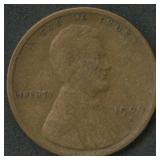 1909-S Lincoln Head Cent